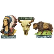 Oklahoma Magnet Resin Sw 24 Display unit