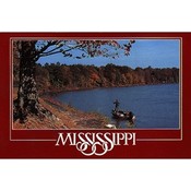 Mississippi Postcard 12329 Fishing