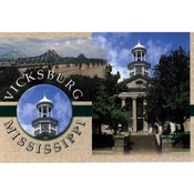 Mississippi Postcard 12345 Vicksburg