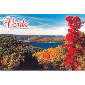 Ozarks Postcard 13026 Lake In Mountains