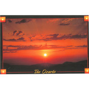 Ozarks Postcard 13039 Ozark Sunset