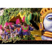 Louisiana Postcard 13224 Mardi Gras
