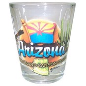 Arizona Shot Glass 2.25H X 2" W Elements