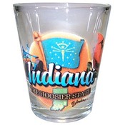 Indiana Shot Glass 2.25H X 2" W Elements