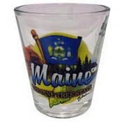 Maine Shot Glass 2.25H X 2" W Elements