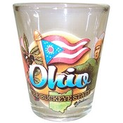 Ohio Shot Glass 2.25H X 2" W Elements