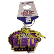 Louisiana State University Keychain Mirrored Oval