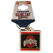 Ohio State University Keychain Lucite Os