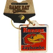 University Of Kansas Keychain Lucite