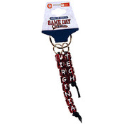 Virginia Tech University Keychain Beaded Small