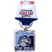 University Of North Carolina Keychain Lucite Logo
