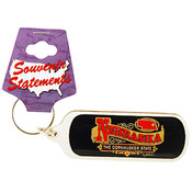 Nebraska Keychain Lucite Banner