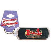 Illinois Keychain Lucite Banner