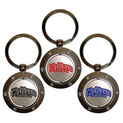 Michigan Keychain Spinner Rhinestones