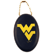 West Virginia University Keychain Coin Purse