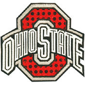 Ohio State University Patch Athl Logo Sequin