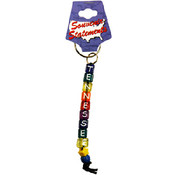 Tennessee Keychain Beaded Sm