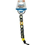 University Of Michigan Keychain Beaded