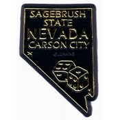 Nevada Magnet 2D 50 State Black