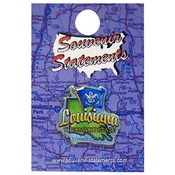 Louisiana Lapel Pin Elements