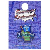 Wisconsin Magnet 2D 50 State White