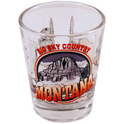 Montana Shot Glass 2.25H X 2" W 3 View