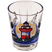 South Carolina Shot Glass 2.25H X 2" W 3 View