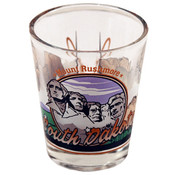 South Dakota Shot Glass 2.25H X 2" W 3 View
