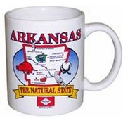 Arkansas Mug State Map