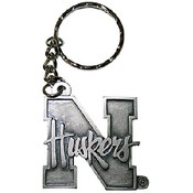 University Of Nebraska Keychain Metal Nh