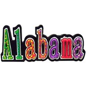 Alabama Magnet Pvc Festive