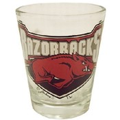 University Of Arkansas Shotglass Shield