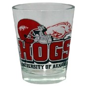 University Of Arkansas Shotglass Helmet