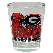University Of Georgia Shotglass Helmet