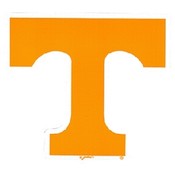 University Of Tennessee Car Magnet T Small 2 Pack