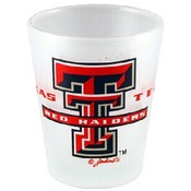 Texas Tech University Shotglass Frosted Raiders