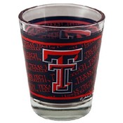 Texas Tech University Shotglass Wrap 12 Display Un