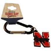 University Of Nebraska Keychain Carabiner Pvc Nh