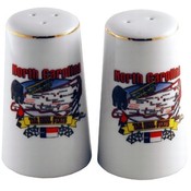 North Carolina Salt and Pepper set Set State Map