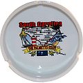 South Carolina Ashtray State Map