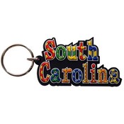 South Carolina Keychain Pvc Festive