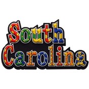 South Carolina Magnet Pvc Festive