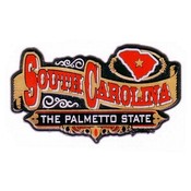 South Carolina Magnet 2D Banner Approximately 2"H