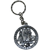 Alabama Keychain Metal Pewter