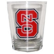 North Carolina State University Shotglass Logo