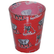 University Of Alabama Shotglass Shadow