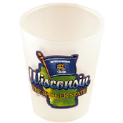 Wisconsin Shotglass Multi Clr Stars