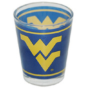 West Virginia University Shotglass Wrap