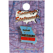 Missouri Lapel Pin State Map