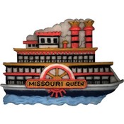 Missouri Magnet Resin Riverboat